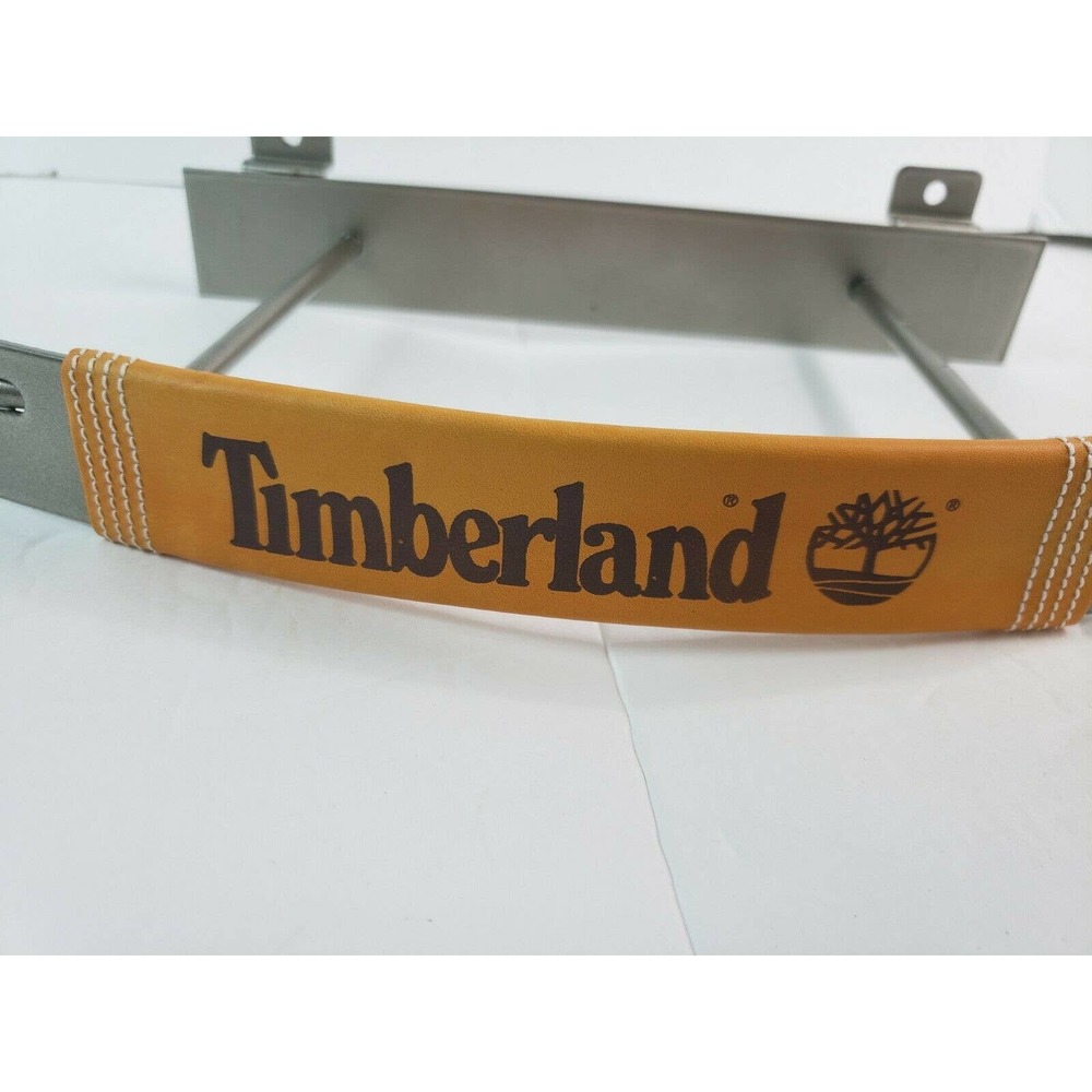 Timberland Boots Leather & Metal Display Sign Rack - Picture 2 of 7